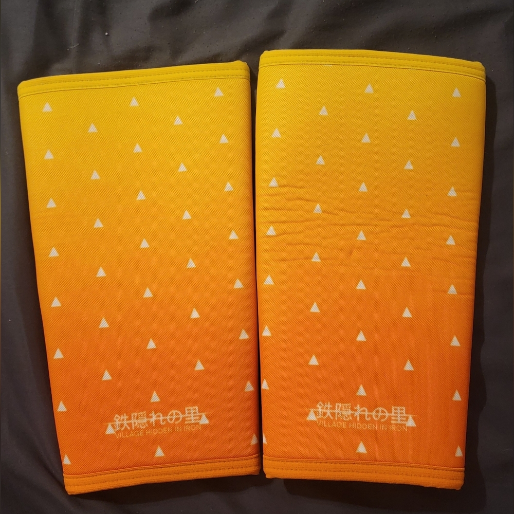 NWOT Village Hidden Iron Knee Sleeves - Zenitsu from Demon Slayer